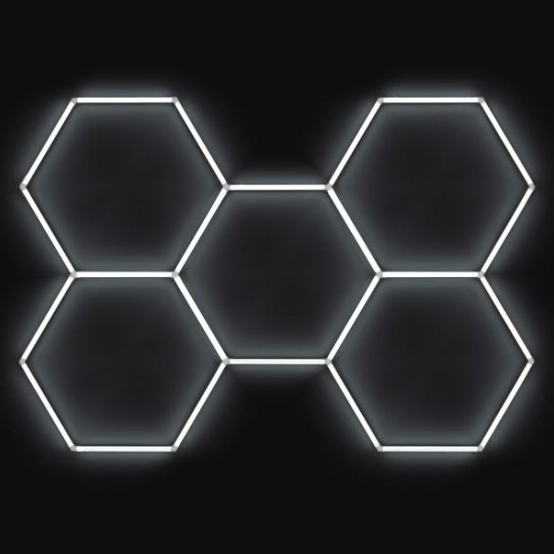 Kompletné LED hexagónové sady
